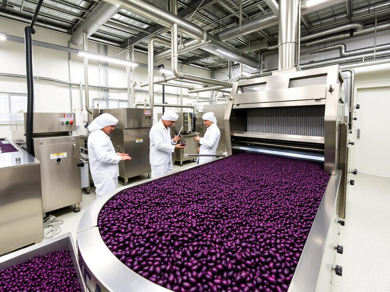 Marakajá açaí factory in Pará
